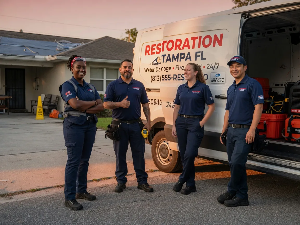 Water Damage Restoration company in Lewisville, MN